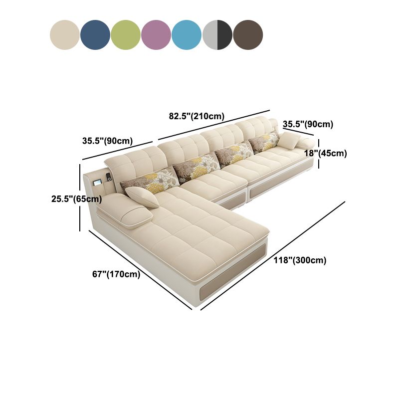 Cuscino contemporaneo top braccio stazionario soggiorno divano chaise