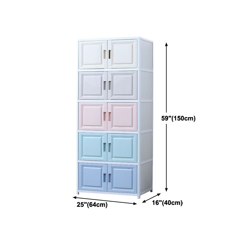 Modern Plastic Cabinets Sideboard Buffet Multicolored Living Room Buffet Clearhalo 'buffet_sideboard' 'Buffets & Sideboards' 'Furniture' 'furniture_buffet_sideboard' 'Kitchen & Dining Furniture' 1200x1200_68f8f158-f5be-4646-8d47-c7866dadfff8