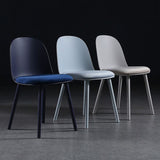 16'' Wide Dining Side Chairs Modern Plastic Indoor-Outdoor Solid Back Chair Clearhalo ' kitchen&dining_furn' 'Dining Chairs' 'Dining Tables & Seating' 'dining_chair' 'furn' 'furn_dining_chair' 'Furniture' 'furniture_dining_chair' 'Kitchen & Dining Furniture' 'kitchen' 1200x1200_68f9f4f9-2905-4eb8-ae80-d85f3c8da175