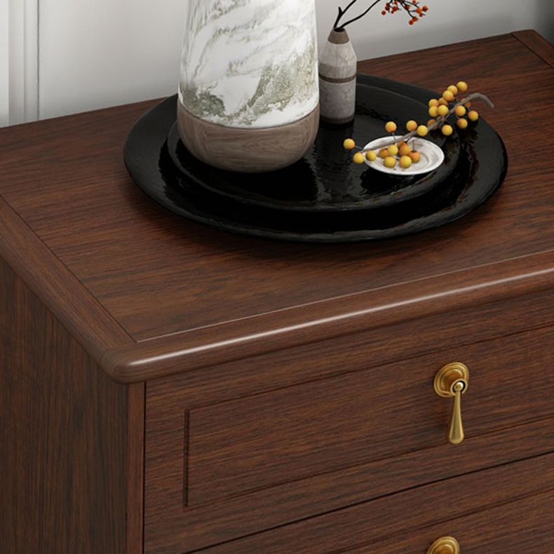 Vaste houten opbergkast dressoir moderne slaapkamer opbergkast met laden