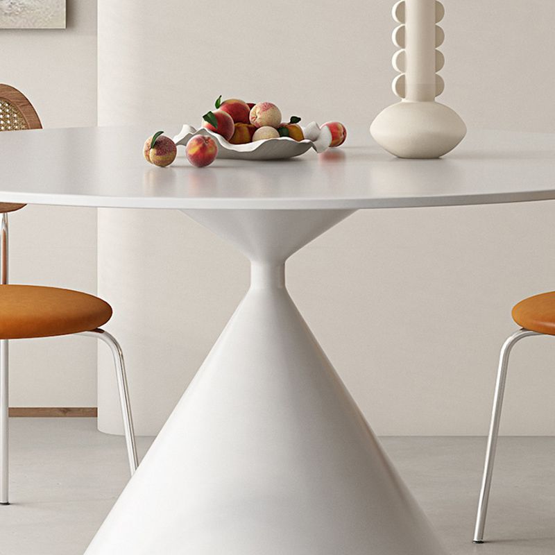 Modern 1/3/4/5 Pieces Dining Set Round Stone Dining Table for Cafe Clearhalo 'Dining Room Sets' 'Dining Tables & Seating' 'dining_room_set' 'furn' 'furn_dining_room_set' 'Furniture' 'Kitchen & Dining Furniture' 1200x1200_68fd8bde-2b46-488f-a167-12df373ad942