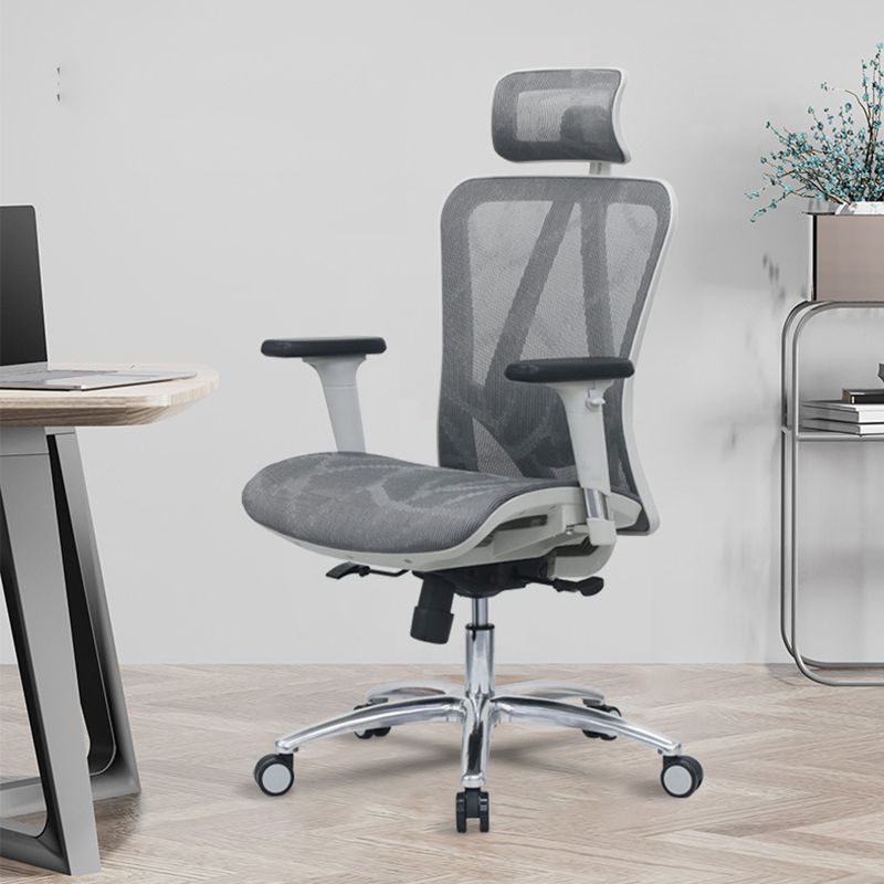 Modern Desk Chair Adjustable Mesh High-Back Computer Chair with Wheels Clearhalo 'furn' 'furn_office_chair' 'Furniture' 'Office Chairs' 'Office Furniture' 'office_chair' 1200x1200_6901424e-74b0-4f3a-940d-9bacdad0423e