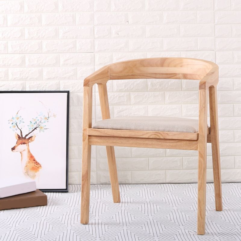 Traditional Wood Kitchen Dining Chairs Upholstered Arm Chairs Clearhalo 'Dining Chairs' 'Dining Tables & Seating' 'dining_chair' 'furn' 'furn_dining_chair' 'Furniture' 'Kitchen & Dining Furniture' 1200x1200_69018a22-e195-4a13-8659-8ce5664b7cb3
