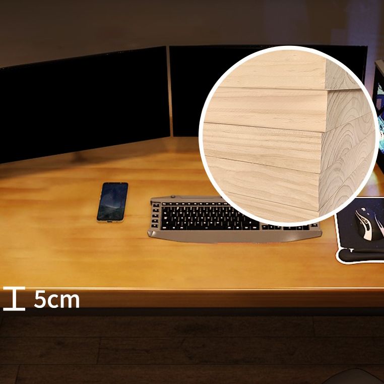 Solid Wood Writing Desk Contemporary Rectangular Office Desk Clearhalo 'furn' 'furn_office_desk' 'Furniture' 'Office Desks' 'Office Furniture' 'office_desk' 1200x1200_6904d2b3-24d8-425c-bc87-ded3d89a8ae3