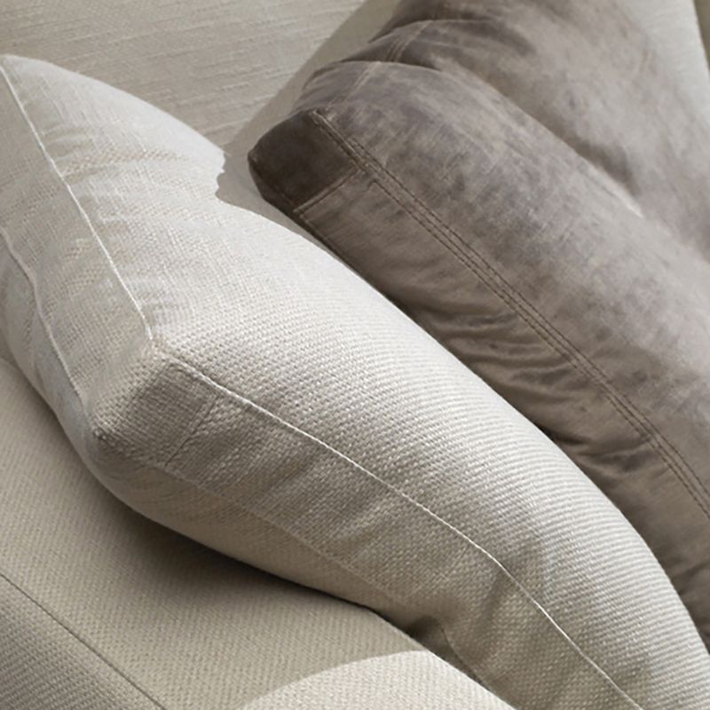 Modern Fabric Square Arm Sofa Standard Cushions Beige 4 Legs Sofa Clearhalo 'furn' 'furn_sofas' 'Furniture' 'furniture_sofas' 'kitchen' 'kitchen_sofas' 'Living Room Furniture' 'Sofa' 'sofas' 1200x1200_6906e3bb-d3c6-45e1-b97b-0280a1812485
