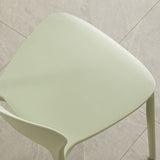 Stackable Plastic Armless Dining Chairs Indoor Scandinavian Side Chair Clearhalo ' kitchen&dining_furn' 'Dining Chairs' 'Dining Tables & Seating' 'dining_chair' 'furn' 'furn_dining_chair' 'Furniture' 'furniture_dining_chair' 'Kitchen & Dining Furniture' 'kitchen' 1200x1200_690a7993-5d32-4324-bd8e-2737cce91109