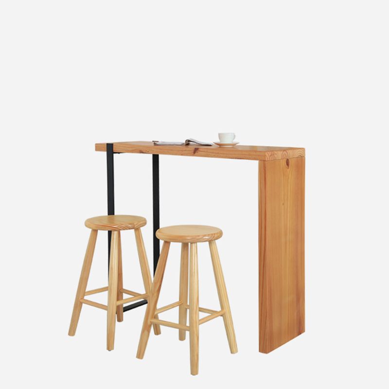 Industrial Solid Wood Bar Stool Backless Counter Stool for Bristol Clearhalo 'Bar Furniture' 'Bar Stools' 'bar_stools' 'furn' 'furn_bar_stools' 'Furniture' 'Kitchen & Dining Furniture' 1200x1200_690eff3c-3985-4a06-9511-cca8e4679230
