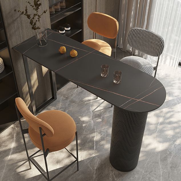 Modern Stone Specialty Bar Stool Table Table for Living Room Clearhalo 'Bar Furniture' 'Bar Tables' 'bar_tables' 'furn' 'furn_bar_tables' 'Furniture' 'Kitchen & Dining Furniture' 1200x1200_6914faaf-5984-4333-9c02-57f7b6fea92d