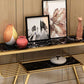 Tavolo da divano di divano console in marmo contemporaneo Tavolo da rettangolo con gambe per Hall