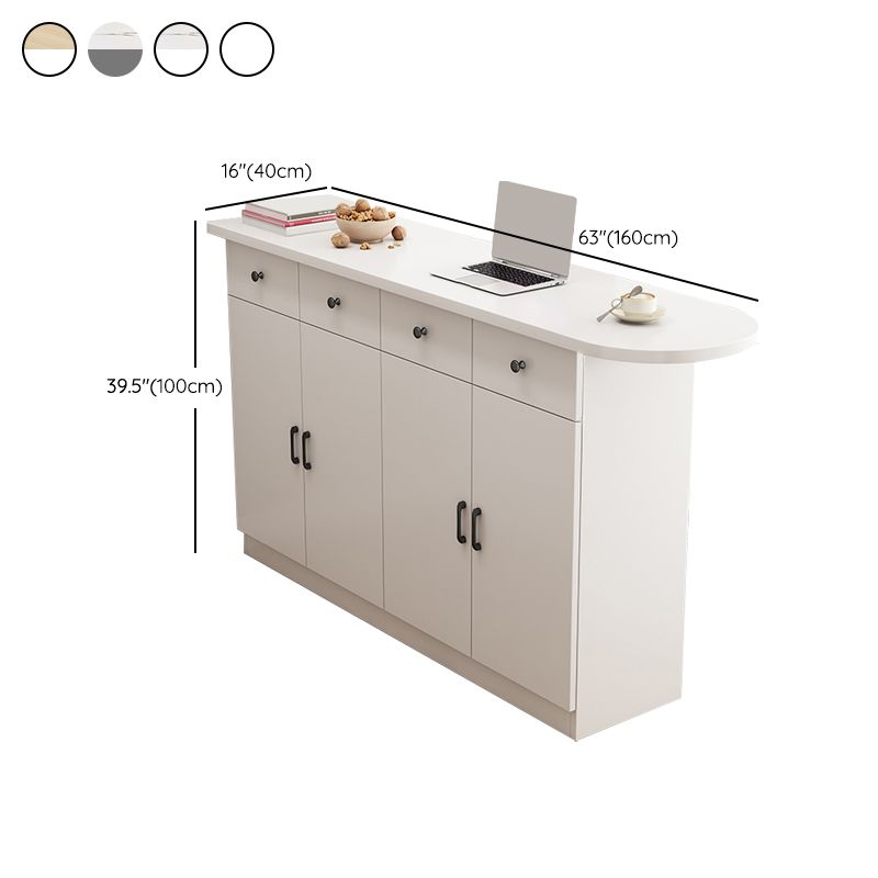 Specialty Contemporary Pub Table with Pedestal Manufactured Wood Bar Table Clearhalo 'Bar Furniture' 'Bar Tables' 'bar_tables' 'furn' 'furn_bar_tables' 'Furniture' 'Kitchen & Dining Furniture' 1200x1200_691a9628-1687-475e-bf8e-20bfe4987faa