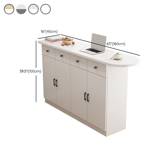 Mesa de pub contemporánea especializada con mesa de barra de madera fabricada en pedestal