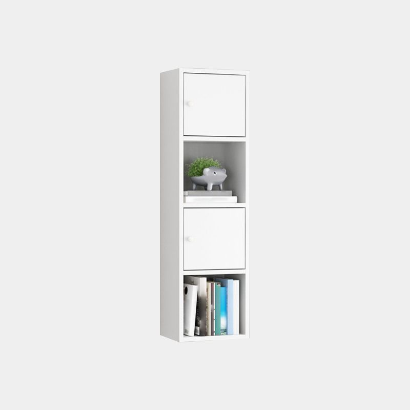 Scandinavian Manufactured Wood Floating Bookcase 9-inch Wide Bookshelf