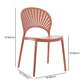 Scandinavian Plastic Dining Armless Chair Kitchen and Dining Room Side Chairs Clearhalo ' kitchen&dining_furn' 'Dining Chairs' 'Dining Tables & Seating' 'dining_chair' 'furn' 'furn_dining_chair' 'Furniture' 'furniture_dining_chair' 'Kitchen & Dining Furniture' 'kitchen' 1200x1200_691e0e55-e372-4385-a054-cfa01829bcc5