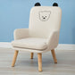 Linen Chair 18.5" L x19.6" W x28.3" H Arms Included Chair for Living Room Clearhalo 'Accent Chairs' 'accent_chairs' 'Chairs & Seating' 'Furniture' 'furniture_accent_chairs' 'Living Room Furniture' 1200x1200_691fb4e2-5b55-49d6-a008-4422737fbb7f