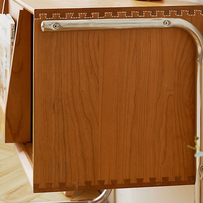 Modern Closed Back Standard Bookshelf Wooden Bookcase with Shelves Clearhalo 'Bookcases' 'furn' 'furn_bookcases' 'Furniture' 'Office Furniture' 1200x1200_69216d5d-cb07-4e43-9e5c-ba31505b55f7