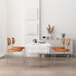Contemporary Kitchen Dinner Table Stone Rectangle Dining Table Clearhalo 'Dining Tables & Seating' 'Dining Tables' 'dining_table' 'furn' 'furn_dining_table' 'Furniture' 'Kitchen & Dining Furniture' 1200x1200_69236b69-04ff-4b1c-abfb-c1561d103761