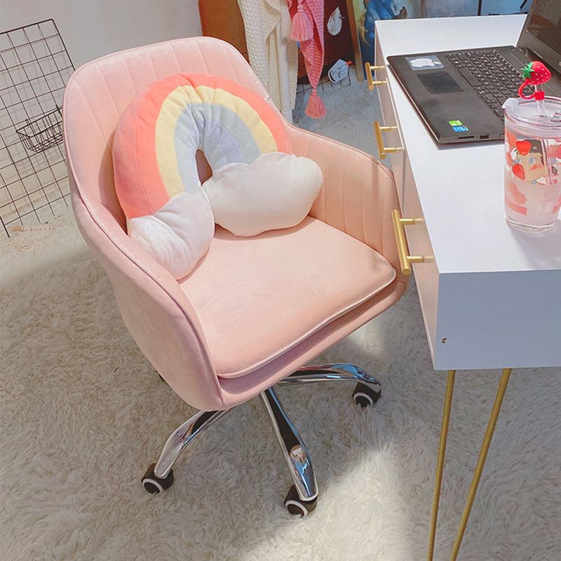 Modern Office Chair No Distressing Ergonomic Adjustable Seat Height Chair with Wheels