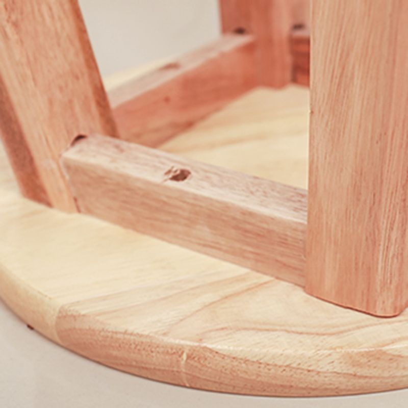 Modern Armless Backless Counter Stool Wood Household Bar Stool with Pedal Clearhalo 'Bar Furniture' 'Bar Stools' 'bar_stools' 'furn' 'furn_bar_stools' 'furniture_bar_stools' 'Kitchen & Dining Furniture' 'kitchen&dining_furn' 'kitchen' 'kitchen_furn' Furniture' 1200x1200_69253907-574e-4417-a7d8-dc2f5e39f5d8