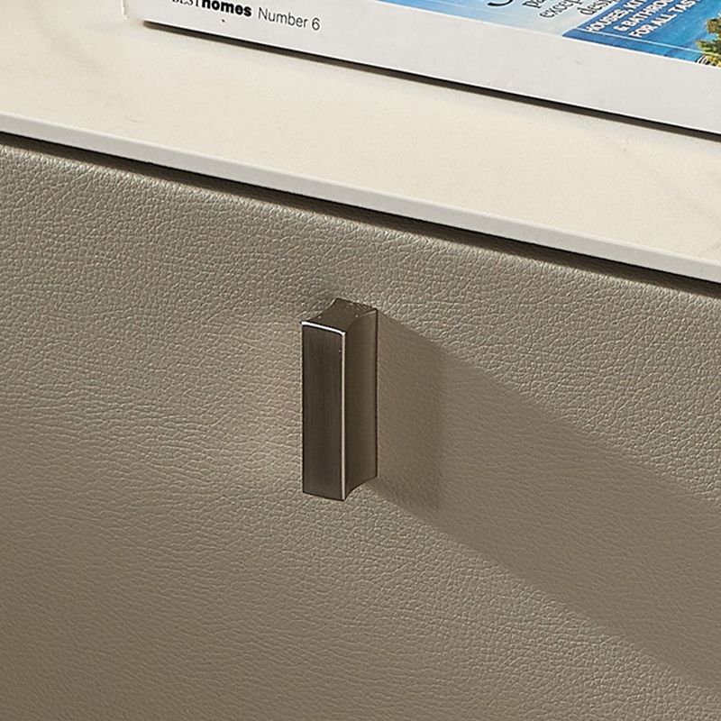 Contemporary Bedside Cabinet Stone Bed Nightstand with Drawers Clearhalo 'Bedroom Furniture' 'furn' 'furn_night_stand' 'Furniture' 'night_stand' 'Nightstands' 1200x1200_6926e4da-7539-4e75-9019-df01aa734ad8