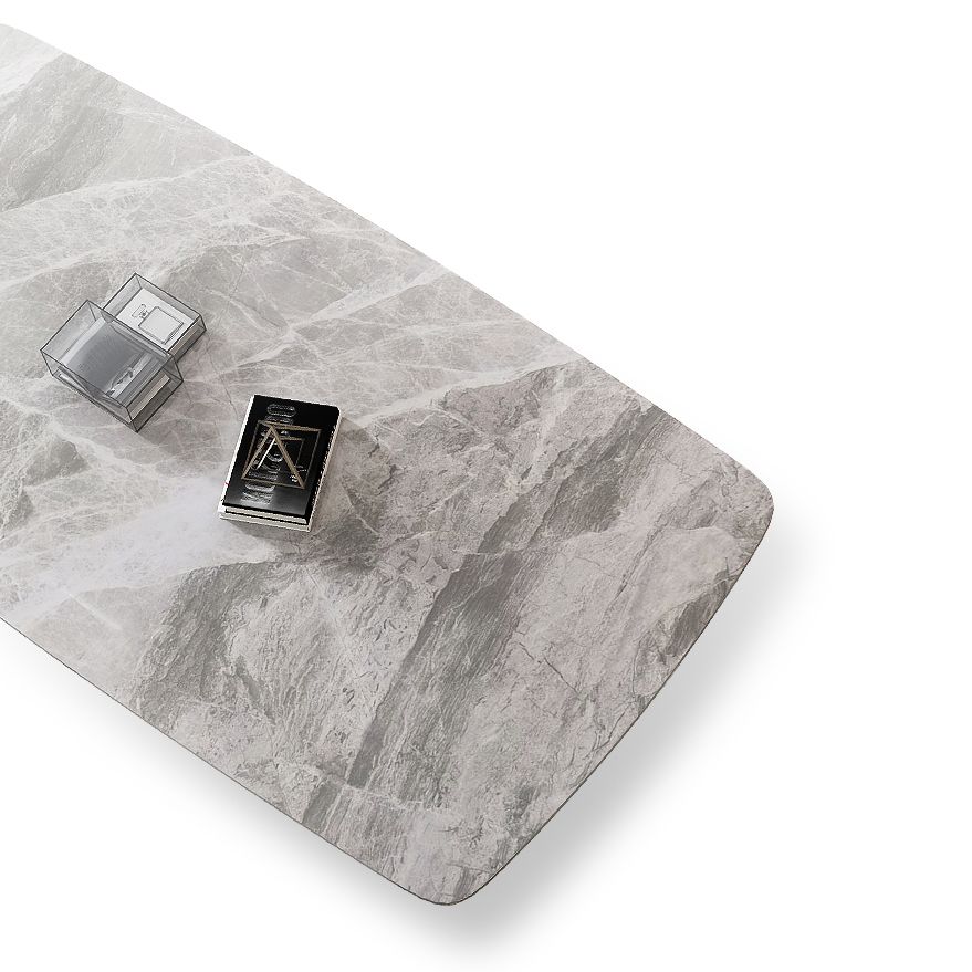 Sintered Stone Rectangle Dining Table Grey Stone Top Table with Wooden 4 Legs Clearhalo ' dining_table' 'Dining Tables & Seating' 'Dining Tables' 'furn' 'furn_dining_table' 'Furniture' 'furniture_dining_table' 'Kitchen & Dining Furniture' 'kitchen&dining_furn' 'kitchen' 'kitchen_dining_table' 1200x1200_6927c6a1-dd2d-4a78-a23d-4821a759565f