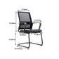 Sillón con respaldo alto contemporáneo ergonómico sin ruedas silla de escritorio