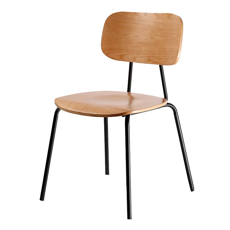 Metal Industrial Style Dining Side Chair Indoor Open Back Dining Side Chair Clearhalo ' kitchen&dining_furn' 'Dining Chairs' 'Dining Tables & Seating' 'dining_chair' 'furn' 'furn_dining_chair' 'Furniture' 'furniture_dining_chair' 'Kitchen & Dining Furniture' 'kitchen' 1200x1200_69288c45-232c-4e9e-87a3-61459657b332