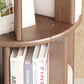 Scandinavian Style Bookshelf with Casters Bookcase for Home Office Study Room Clearhalo 'Bookcases' 'Furniture' 'furniture_bookcases' 'kitchen' 'kitchen_bookcases' 'Living Room Furniture' 'Office Furniture' 1200x1200_6929a717-8ec1-45cc-9679-308a14e1c945