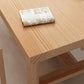 Contemporary Natural Wood Table Pine Rectangle Dining Table with Double Pedestal Clearhalo 'Dining Tables & Seating' 'Dining Tables' 'dining_table' 'furn' 'furn_dining_table' 'Furniture' 'furniture_dining_table' 'Kitchen & Dining Furniture' 'kitchen' 'kitchen_dining_table' 1200x1200_692a4772-aec7-4ffa-9ab3-e8a897c5c6fb
