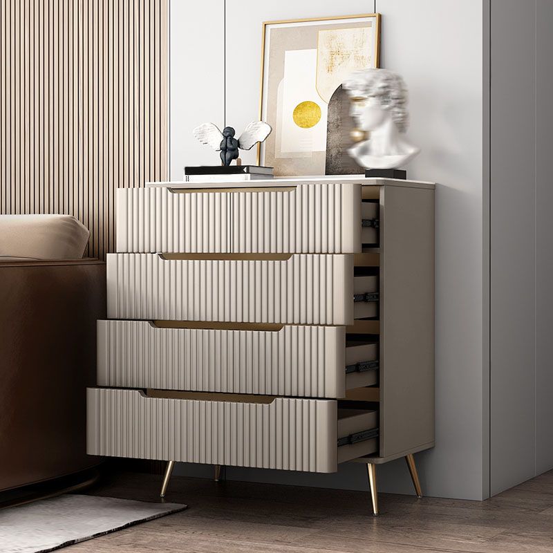 15.75-inch Height Dresser Glam Storage Chest with 4/5 Drawers Clearhalo 'Bedroom Furniture' 'Dressers & Chests' 'dressers_chests' 'furn' 'furn_dressers_chests' 'Furniture' 1200x1200_692a576c-9416-4651-8405-8155fe2bdb1c