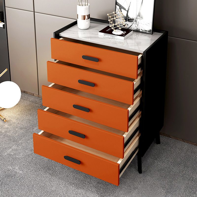 24" Wide Engineered Wood Sideboard Modern Stone Countertop Dining Buffet with Drawer Clearhalo 'buffet_sideboard' 'Buffets & Sideboards' 'Furniture' 'furniture_buffet_sideboard' 'Kitchen & Dining Furniture' 1200x1200_692a6adb-3567-4eeb-ab54-8bc2bf620c80