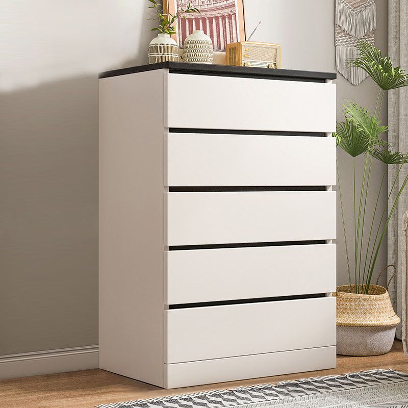 23.5" X 16" Modern Wooden Lingerie Chest Bedside Vertical Storage Chest