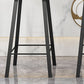 Modern Backrest Armless Counter Stool Plastic Bar Stool with Metal 4 Legs Clearhalo 'Bar Furniture' 'Bar Stools' 'bar_stools' 'furn' 'furn_bar_stools' 'Furniture' 'Kitchen & Dining Furniture' 1200x1200_692b5ea2-bcbf-4cc8-a869-723e4e9cf0c6