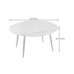 Sintered Stone Dining Table Modern Round Dining Table for Kitchen