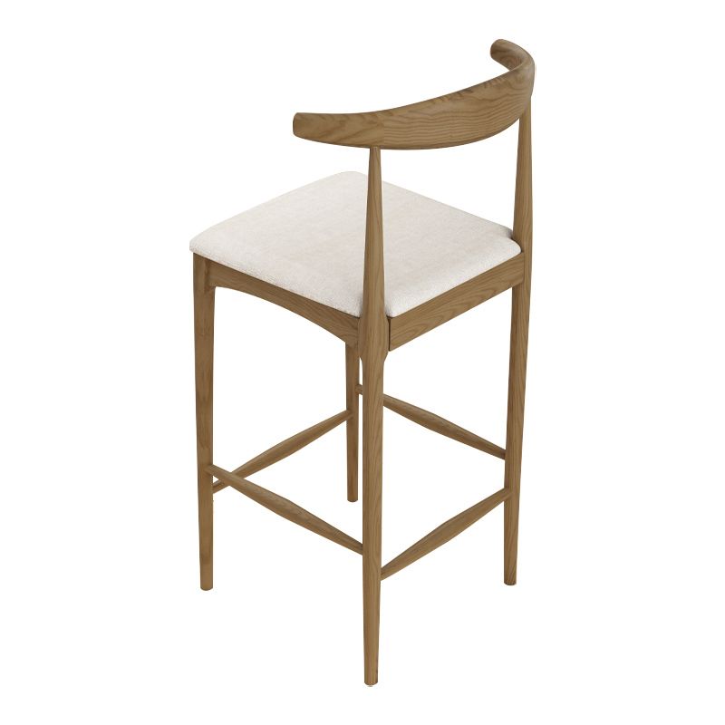 Luxury Rectangle Solid Wood Bar Table Set 1/3/4 Pieces Counter Table with Armless Stools