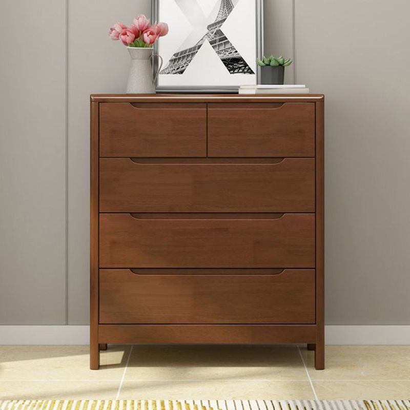 Contemporary Solid Wood Storage Chest Matte Finish Bedroom Dresser Clearhalo 'Bedroom Furniture' 'Dressers & Chests' 'dressers_chests' 'furn' 'furn_dressers_chests' 'Furniture' 1200x1200_6933e9fc-9f25-43e4-a639-37ebd44673b9
