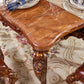 Rectangle Victorian Style Dining Table Brown Tone Fixed Table with Marble Clearhalo ' dining_table' 'Dining Tables & Seating' 'Dining Tables' 'furn' 'furn_dining_table' 'Furniture' 'furniture_dining_table' 'Kitchen & Dining Furniture' 'kitchen&dining_furn' 'kitchen' 'kitchen_dining_table' 1200x1200_6935bd09-9945-49fd-90bf-ebe0abe6eee4