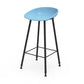 Modern Backrest Counter Stool Iron Cafe Bar Stool with Pedal and Acrylic Seat Clearhalo 'Bar Furniture' 'Bar Stools' 'bar_stools' 'furn' 'furn_bar_stools' 'Furniture' 'Kitchen & Dining Furniture' 1200x1200_69361b76-2fa3-4d35-ba32-8695fc2cad56
