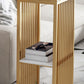 Glam 1/2/3-teiliges Bartisch-Set, rechteckiger Marmor-Bartisch mit Barhocker