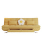 25 "Wide Glam Sofa Bed Futon Cushion Back Sleeper Sofa met opslag