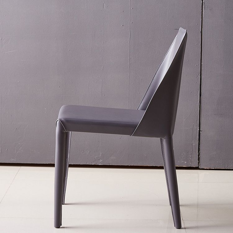 Modern Chair Dining Armless Chairs for Kitchen with Metal Legs Clearhalo 'Dining Chairs' 'Dining Tables & Seating' 'dining_chair' 'furn' 'furn_dining_chair' 'Furniture' 'furniture_dining_chair' 'Kitchen & Dining Furniture' 1200x1200_6938d510-e07c-4aba-a35c-daad00ac0ac8