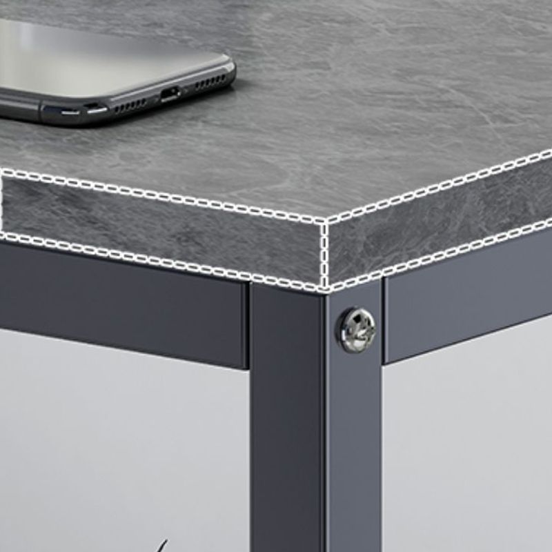 Industrial Rectangular Corner Table Metal Side End Snack Table Clearhalo 'Coffee & Accent Tables' 'End & Side Tables' 'end_side_tables' 'furn' 'furn_end_side_tables' 'Furniture' 'Living Room Furniture' 1200x1200_693f5977-05db-47a8-ac8a-2fef550f2bf2