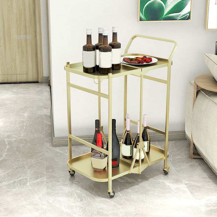 Contemporary 35.43"H Folding Prep Table Rectangular Metal Prep Table for Dining Room Clearhalo 'furn' 'furn_kitchen_islands_carts' 'Furniture' 'Kitchen & Dining Furniture' 'Kitchen Islands & Carts' 'kitchen_islands_carts' 1200x1200_6940131a-a384-4352-85ca-2f8e96d159bf