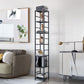 Contemporary Metal Book Shelf Open Home Shelf Bookcase with Shelves Clearhalo 'Bookcases' 'furn' 'furn_bookcases' 'Furniture' 'Office Furniture' 1200x1200_6940a997-4b3b-4b10-b08d-33ee9cdf2db0