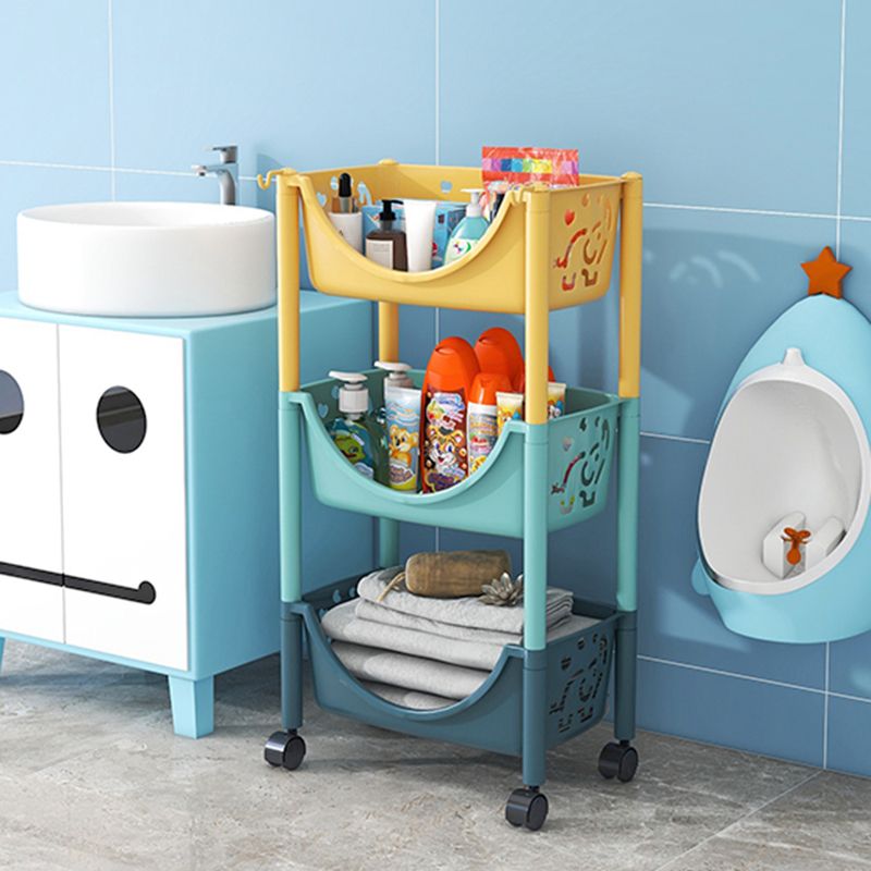 Scandinavian Style Bookcase with Casters Shelf Bookcase for Home and Office Clearhalo 'Bookcases' 'furn' 'furn_bookcases' 'Furniture' 'furniture_bookcases' 'Office Furniture' 1200x1200_6940f580-d0c1-42fe-85ce-a5069d8908fe