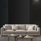 Modern Style with Pillow Back Imitation Leather/cotton and Linen Upholstered Beige Sofa Clearhalo 'furn' 'furn_sofas' 'Furniture' 'furniture_sofas' 'kitchen' 'kitchen_sofas' 'Living Room Furniture' 'Sofa' 'sofas' 1200x1200_694110ad-72eb-44d1-a19b-7724d047ebd7