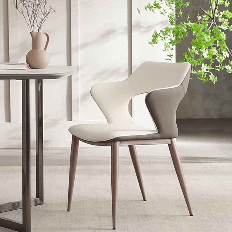 Silla de comedor industrial silla de acento de comedor tapizado para el hogar para el hogar