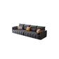Dark Gray Cushion Back Contemporary Removable Cushions L-Shape Sofa & Chaise Clearhalo 'furn' 'furn_sectionals' 'Furniture' 'furniture_sectionals' 'kitchen' 'kitchen_sectionals' 'Living Room Furniture' 'Sectionals' 1200x1200_694661a7-3a7c-4b23-8b56-ba8a49dce5dc