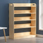 Natural Urban Etagere Bookshelf Oak Wood Open Bookcase for Home Clearhalo 'Bookcases' 'furn' 'furn_bookcases' 'Furniture' 'Office Furniture' 1200x1200_6947ba3e-f7a5-4b3a-974a-10576742362e