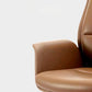 Silla ejecutiva de cuero moderna Silla ergonómica de gerentes para oficina