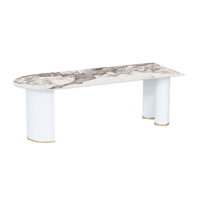Sintered Stone Dining Table Traditional Luxury Dining Table for Kitchen Clearhalo 'Dining Tables & Seating' 'Dining Tables' 'dining_table' 'furn' 'furn_dining_table' 'Furniture' 'furniture_dining_table' 'Kitchen & Dining Furniture' 'kitchen' 'kitchen_dining_table' 1200x1200_695155d4-c2b0-4df7-914c-7deb6dbefa8e
